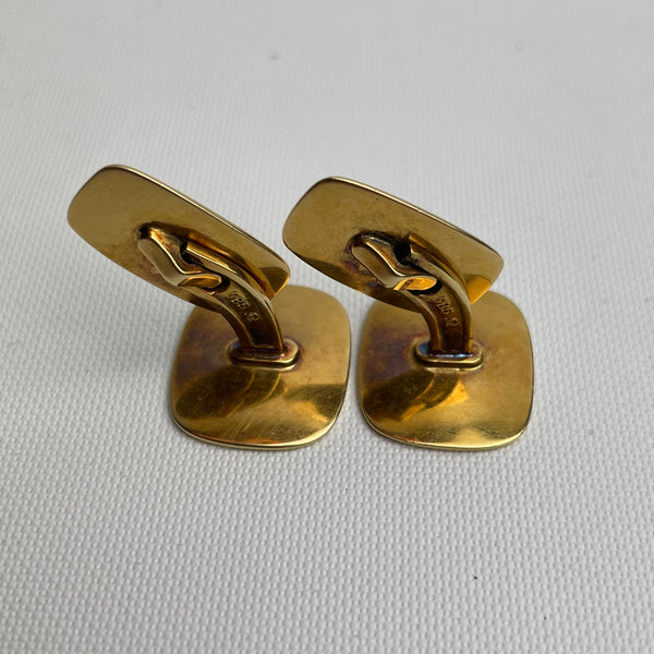 Omega Manschettenknöpfe aus 585er Gold