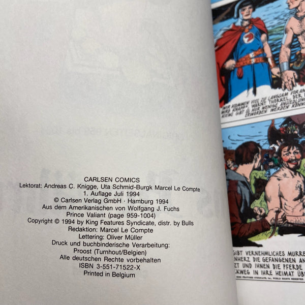 Comic Prinz Eisenherz Band 22 Arns Bewährung