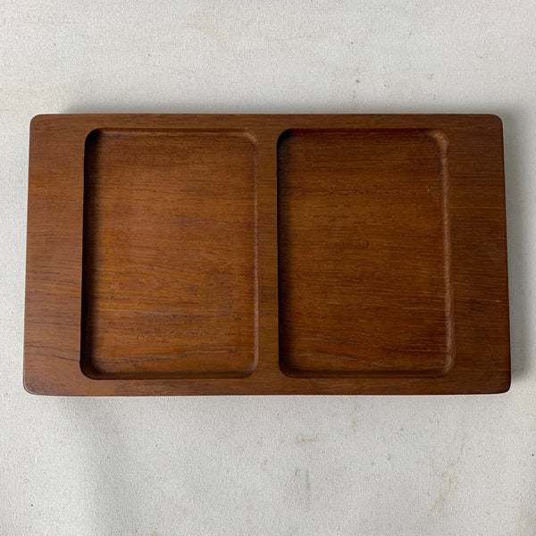 Vintage Mid Century Danish Design Wooden Tray
