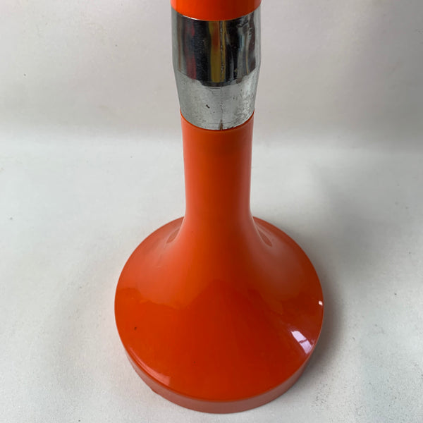 Italienischer Mid-Century Standaschenbecher orange