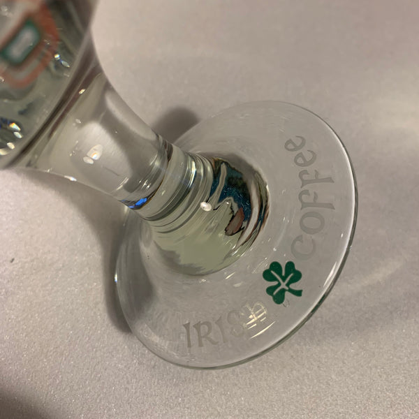 Altes vintage Irish coffee Glas