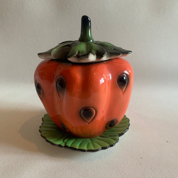 Marmeladen Topf Erdbeere von Goebel