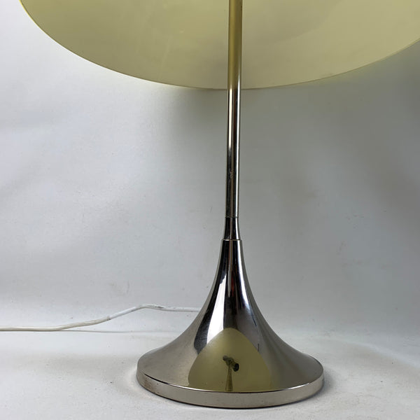 Gelbe Tischlampe von Frank Bentler für Wila