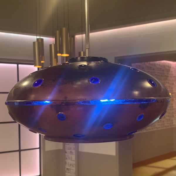 Nanny Still McKinney für Raak – Ufo-Deckenlampe / Flying Saucer