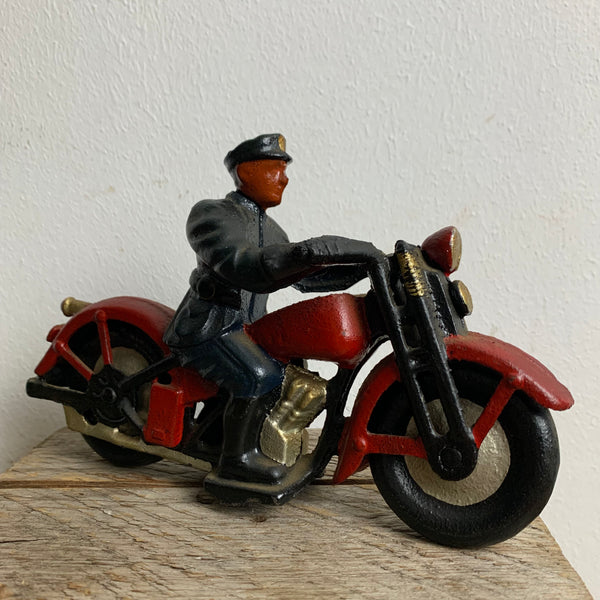 Vintage Harley Davidson von Hubley aus Gusseisen