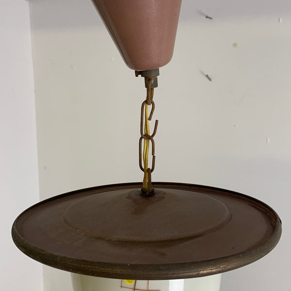 Kleine 50er Jahre Deckenlampe