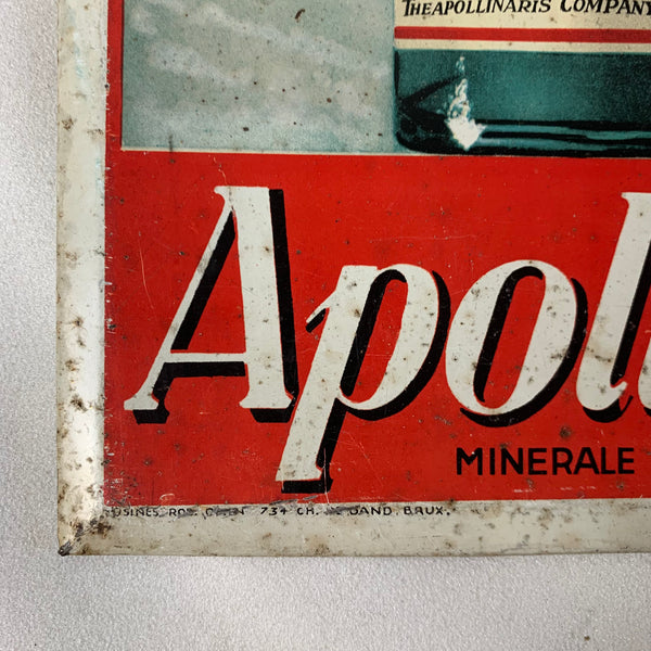 Blechschild Apollinaris
