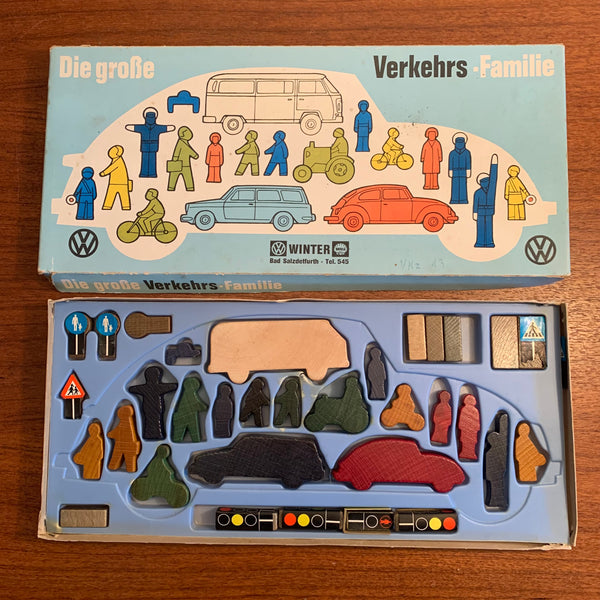 VW Spiel Spielzeug Verkehrsfamilie