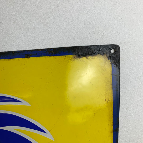 Vintage Emaille Schild Olex Tankstelle