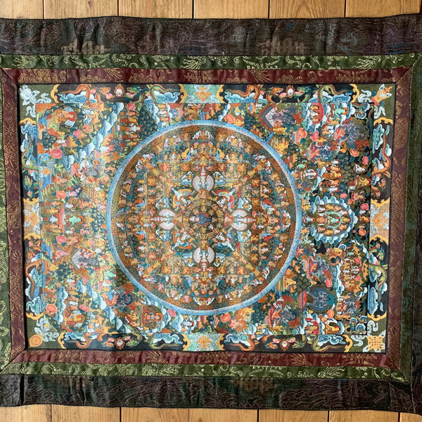 Mandala Thangka aus Kathmandu
