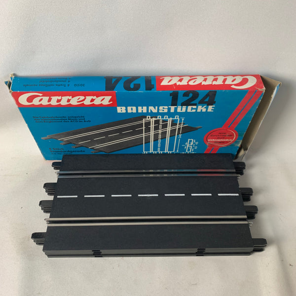Carrera 124 Bahnstücke 20510 Standardgerade 4 Stück OVP