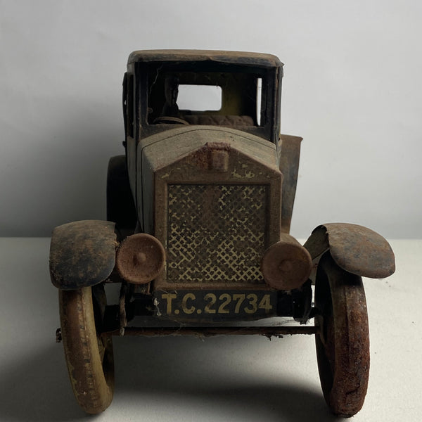 Altes Blechspielzeug Ford T Modell