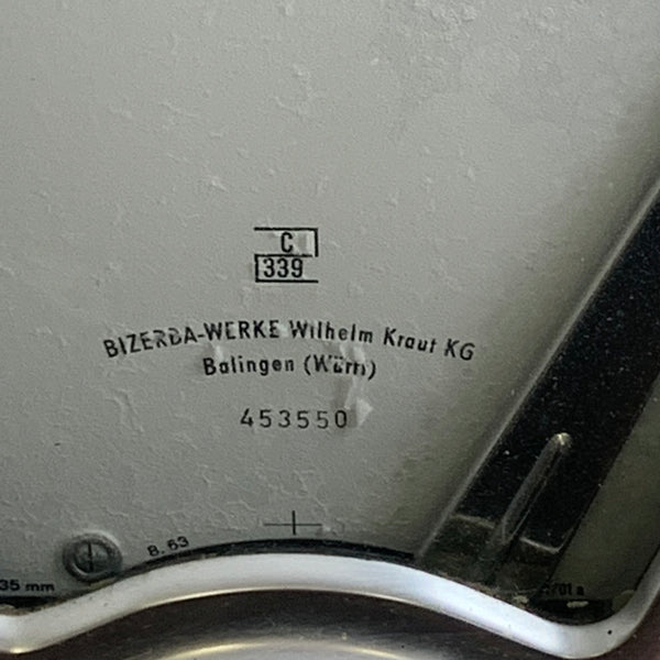 Vintage Neigungswaage von Bizerba