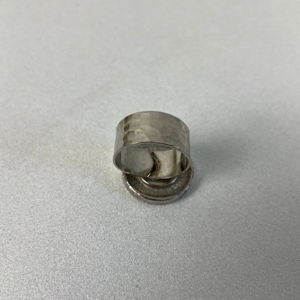 Vintage Ring orange lila