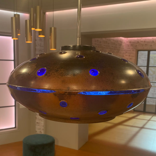 Nanny Still McKinney für Raak – Ufo-Deckenlampe / Flying Saucer
