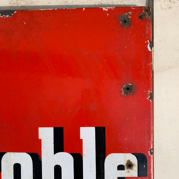 Emaille Schild Ruhrkohle der heizkräftige Hausbrand