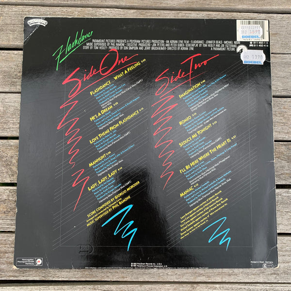 LP Flashdance Original Soundtrack from the Motion Picture