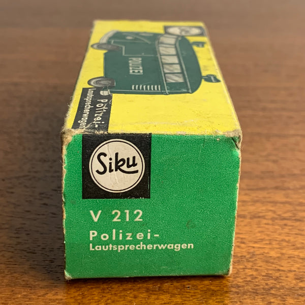 Siku Polizei Lautsprecherwagen V211 V212