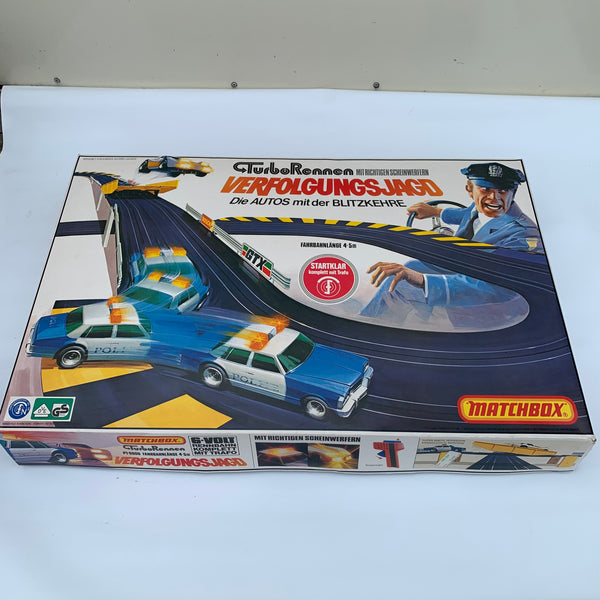 Matchbox Turborennen Verfolgungsjagd