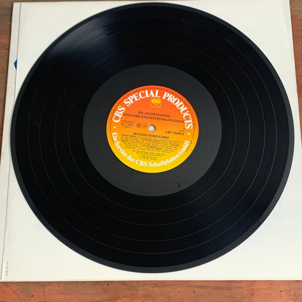 Autogramm auf LP Rosi von den Jacob Sisters