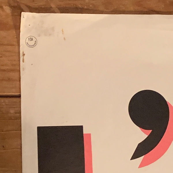60er Jahre Film Plakat De L' Amour