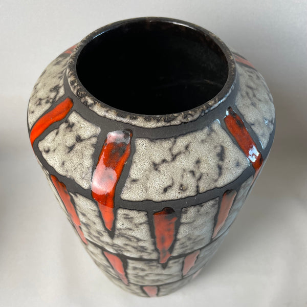 Keramik Vase Scheurich Fat Lava 517-38
