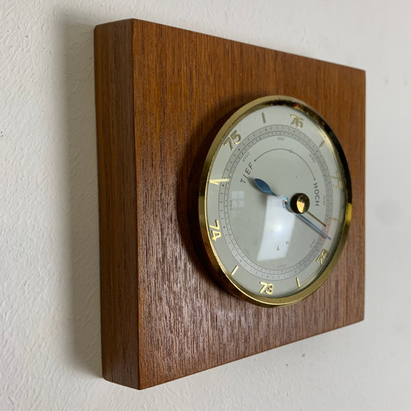 60er Jahre Wetterstation Barometer von Lufft