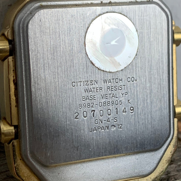 Vintage ana-digi temp Quarzuhr von Citizen