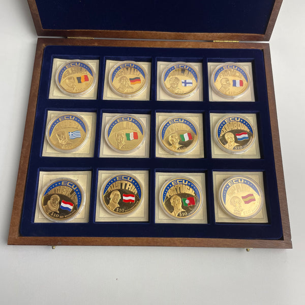 Sammlung der schönsten Farb ECU Polierte Platte
