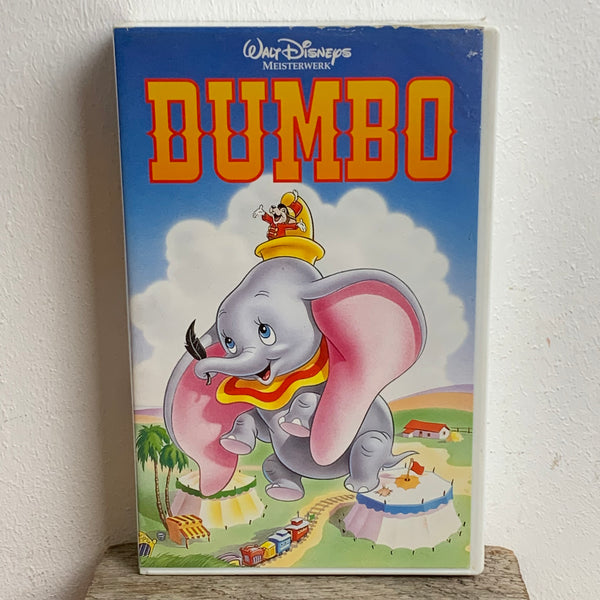 VHS Video Kassette Dumbo Meisterwerk von Walt Disney