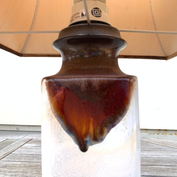 Keramik Tischlampe von Kaiser Leuchten