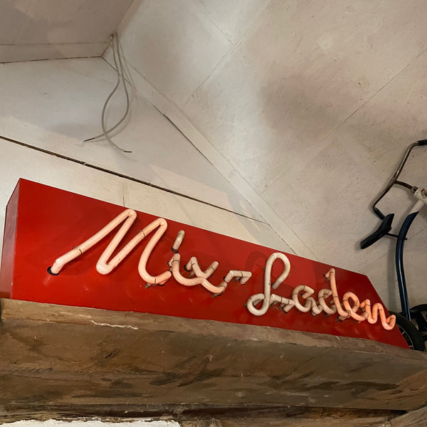 Vintage Neon Reklame Schild Mix Laden