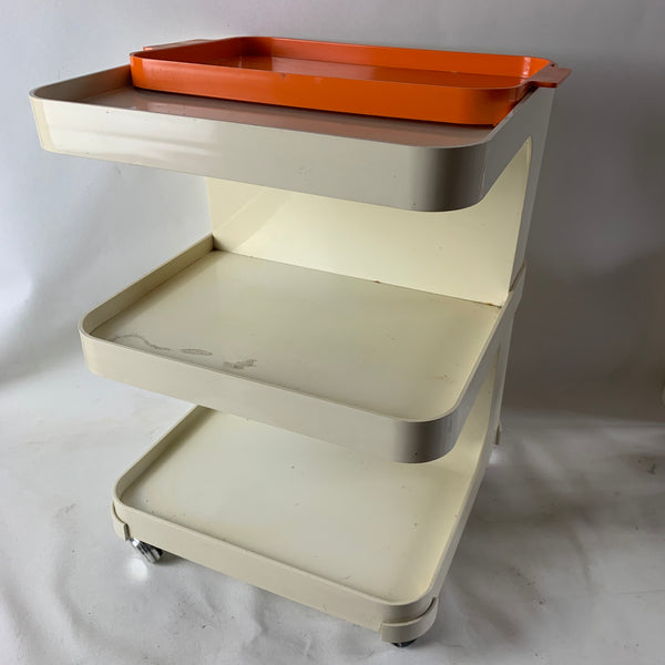 Vintage Rollwagen mit Tablett