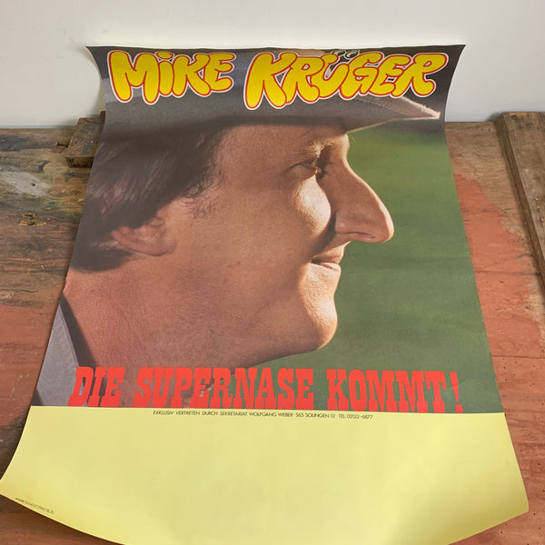 Plakat Mike Krüger die Supernase kommt!