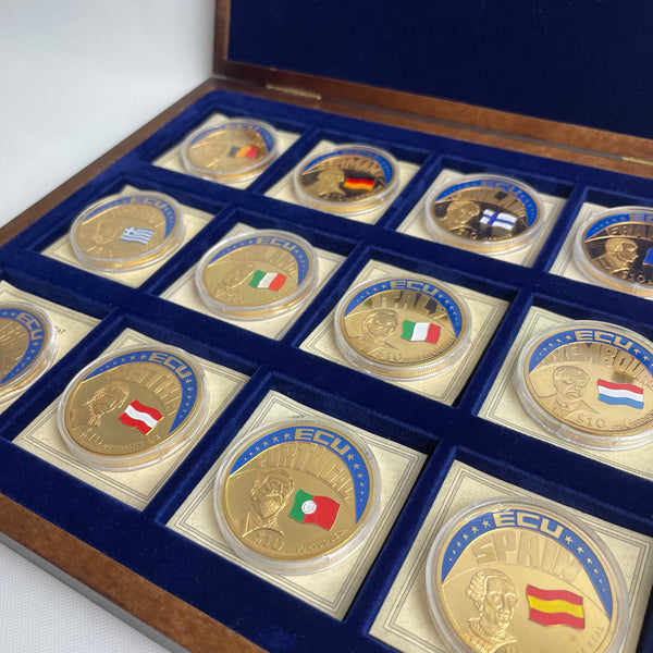 Sammlung der schönsten Farb ECU Polierte Platte