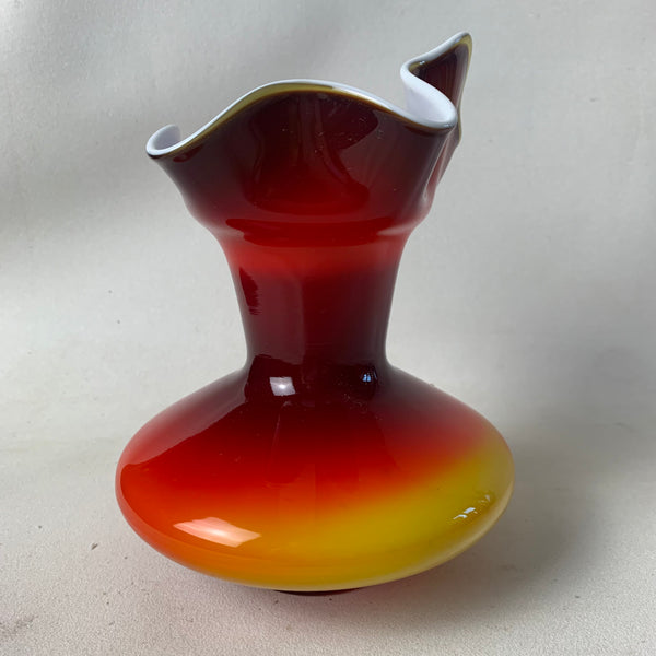 Vintage Falten Vase von Dargan Drobnjak