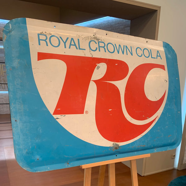 RC Cola / Royal Crown Cola Blech Schild
