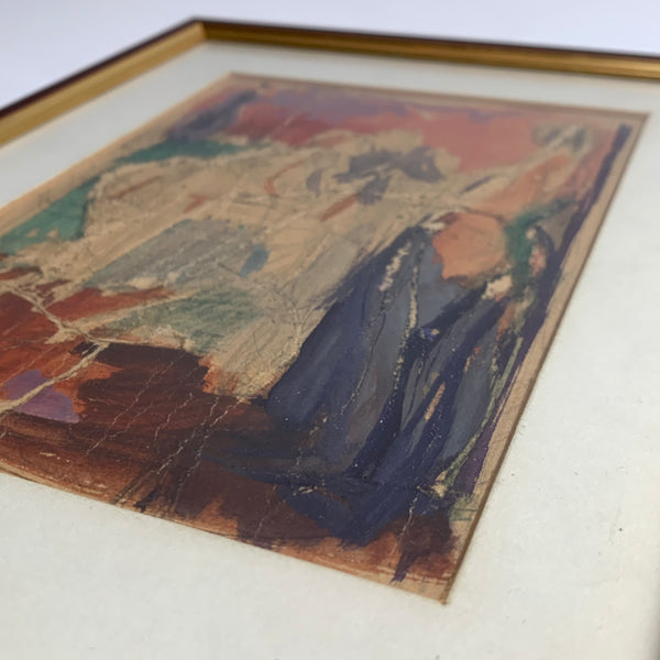 Tuschezeichnung von Erich Glette