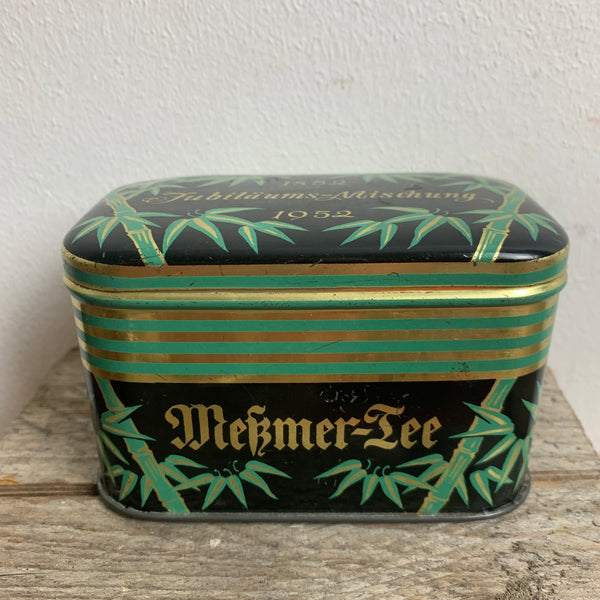 Vintage Blechdose Meßmer Tee
