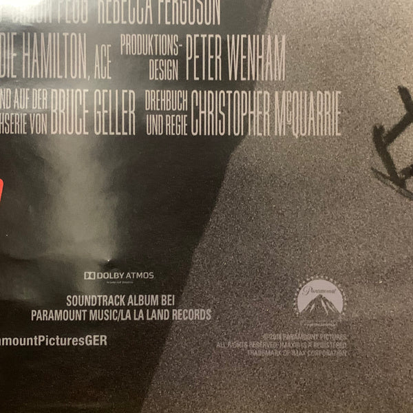 Kino Plakat Mission Impossible Fallout