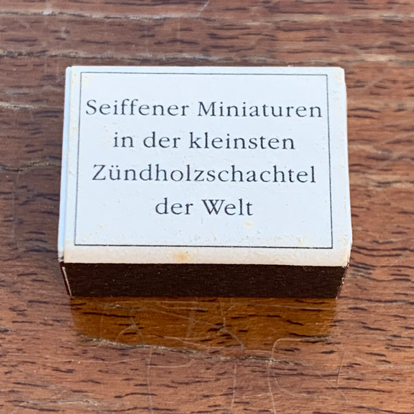 Mini Zündholzschachtel Eisenbahn Erzgebirge