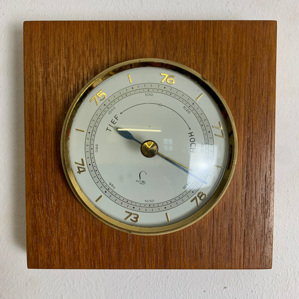 60er Jahre Wetterstation Barometer von Lufft