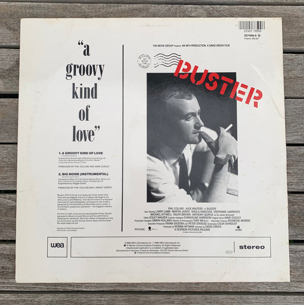 Maxi Single Phil Collins A Groovy Kind Of Love