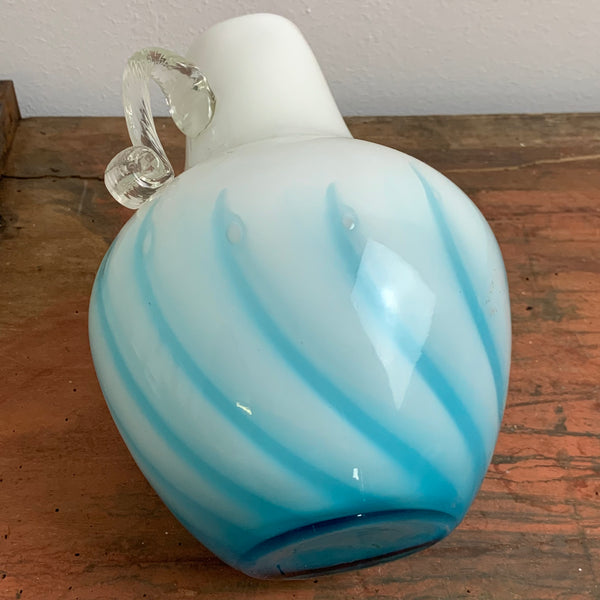 Opaline Florence Vase Vetreria Barieri