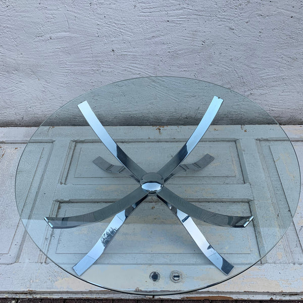 Space Age Tisch in Spinnen Optik