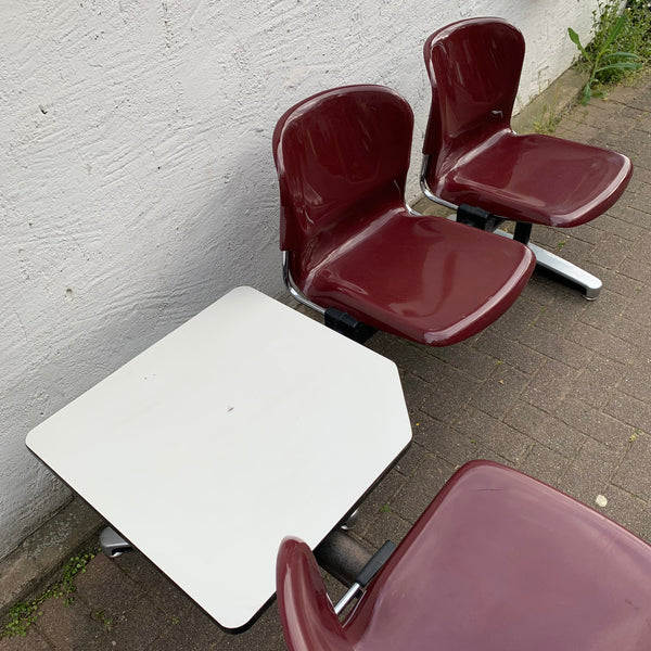 Eckbank mit Tisch von Gerd Lange Modell Drabert