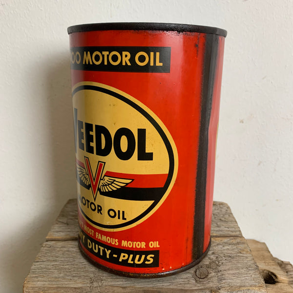 Vintage Öldose Veedol