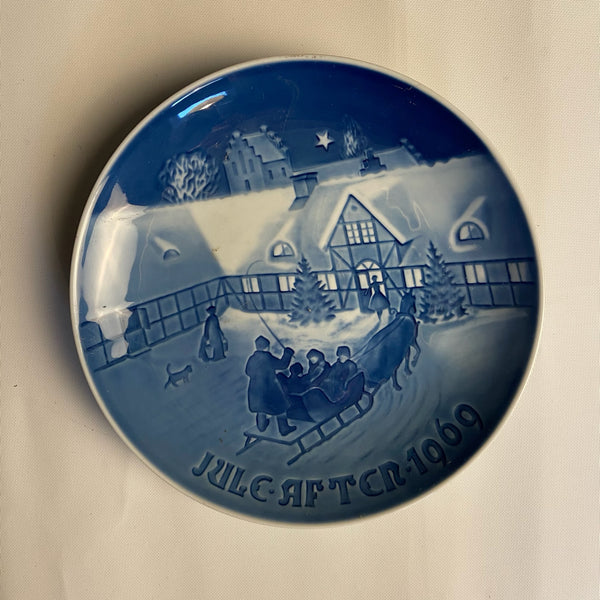 Weihnachtsteller Jule Aften 1969 von Bing und Gröndahl