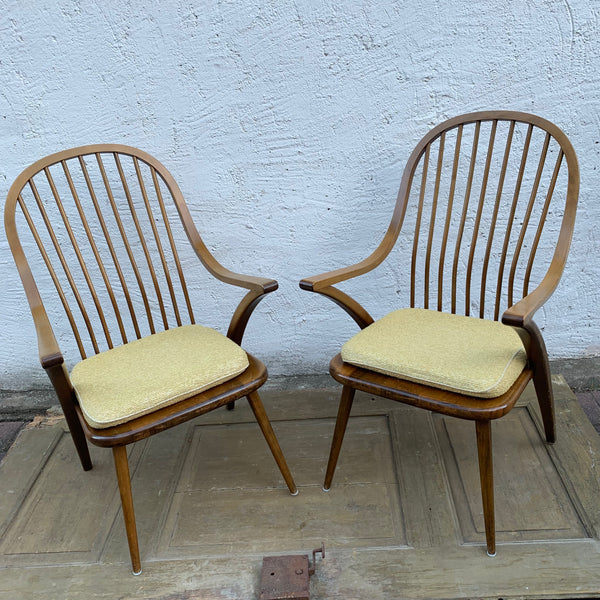 8 Schwedische Esszimmer Stühle von Bengt Ackerblom und Gunnar Eklöf für Ackerblom