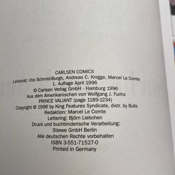 Comic Prinz Eisenherz Band 27 Die Suche nach dem Gral